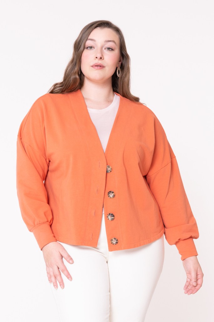 Lisa Cardigan photo from Seamwork website.